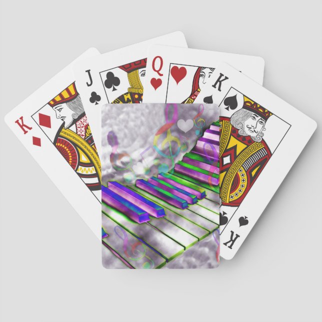 Keys of my heart#2_ playing cards (Back)