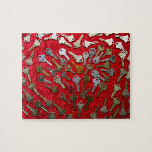 Keys puzzle, Key to my heart Jigsaw Puzzle