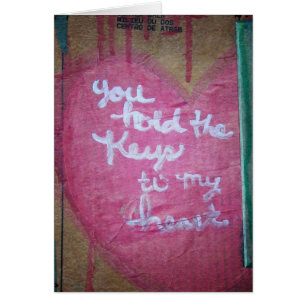 Keys to My Heart Mixed Media