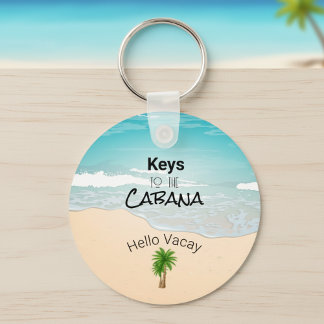 Keys to the Cabana Keychain