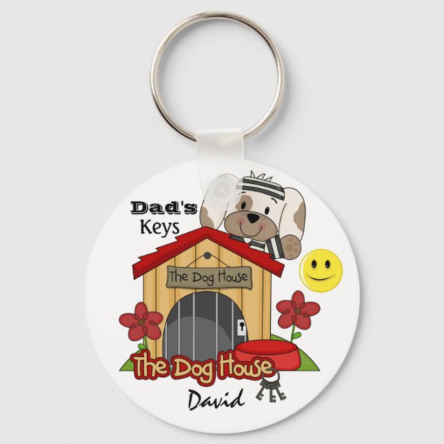 Keys to the Dog House - SRF Key Ring (Front)