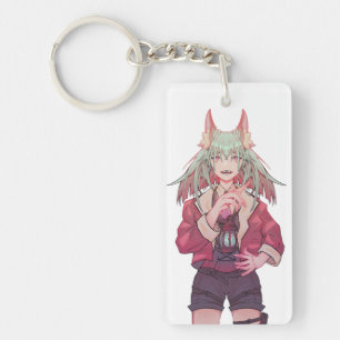 Keys, VTuber, anime Key Ring