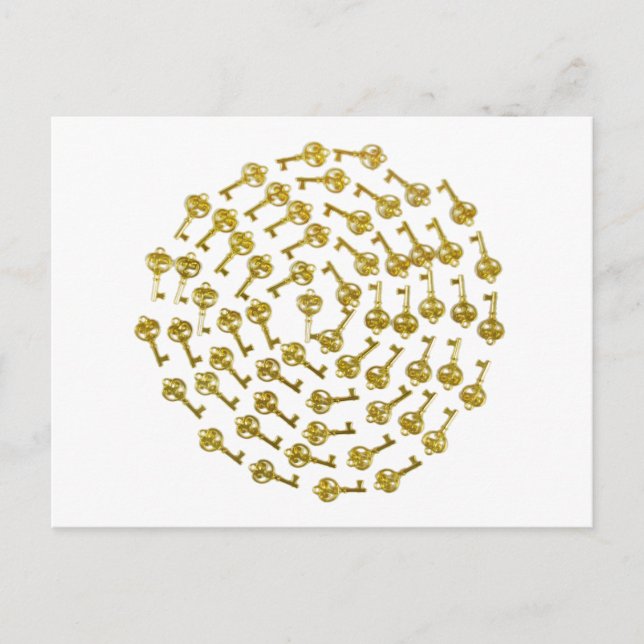 KeysSuccessSpiral032809 Postcard (Front)