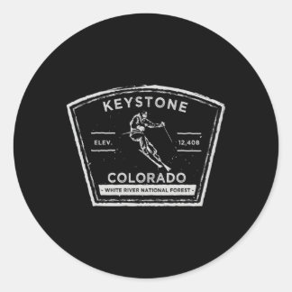 Keystone Colorado Classic Round Sticker