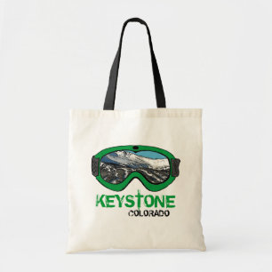 Keystone Colorado green snow goggle reusable bag