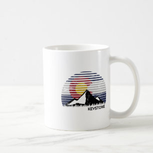 Keystone, Colorado X Co Flag Mountain Top Coffee Mug