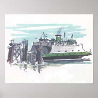 Keystone Ferry Poster