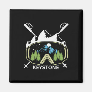 Keystone Ski Resort Colorado Skiing Souvenir Magnet