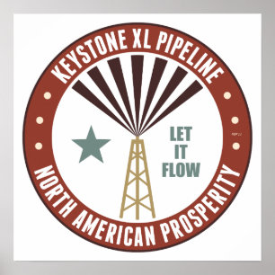 Keystone XL Pipeline Poster