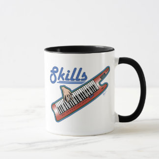 keytar skills design mug