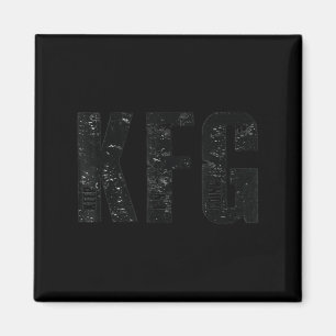 Kfg Keep F'n Going Military Style Magnet