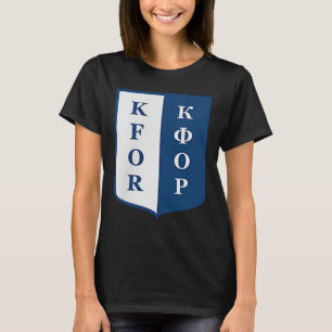 Kfor Kosovo Force Joint Peacekeeping Operation Yug T-Shirt