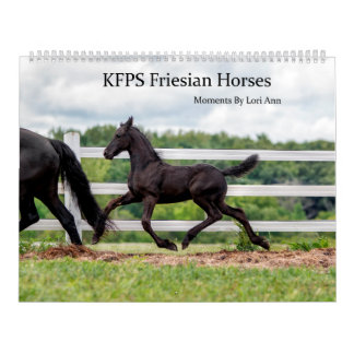 KFPS Friesian Horses Calendar