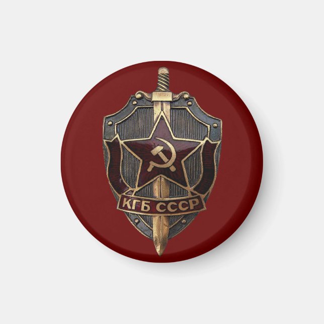 KGB Shield Magnet (Front)