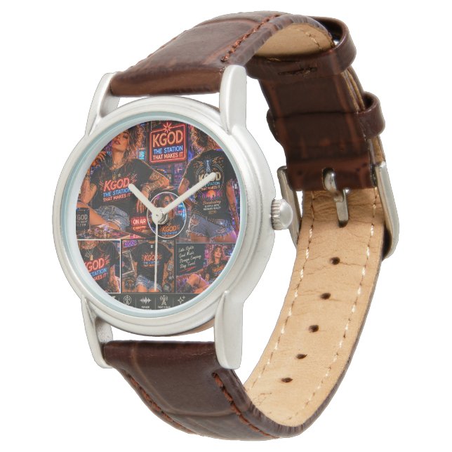 KGOD Radio Late Night  Watch (Angled)