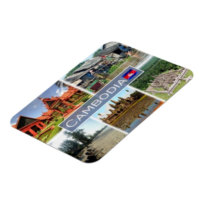 KH Cambodia - Phnom Penh  - Magnet (Left Side)