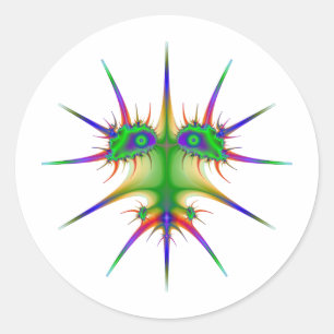 Khabarovsk Bug Classic Round Sticker