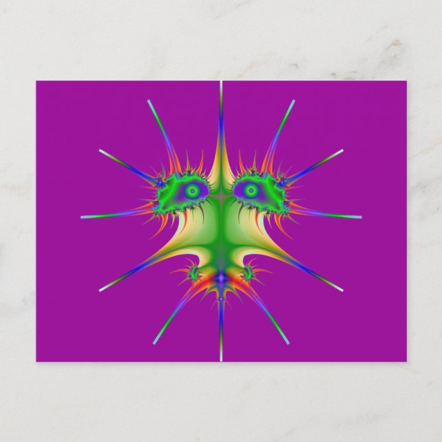 Khabarovsk Bug Postcard (Front)