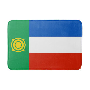 Khakassia Flag Bath Mat