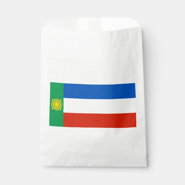 Khakassia Flag Favour Bag (Front)