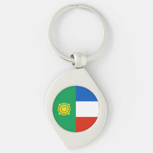 Khakassia Flag Key Ring