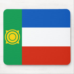 Khakassia Flag Mouse Pad