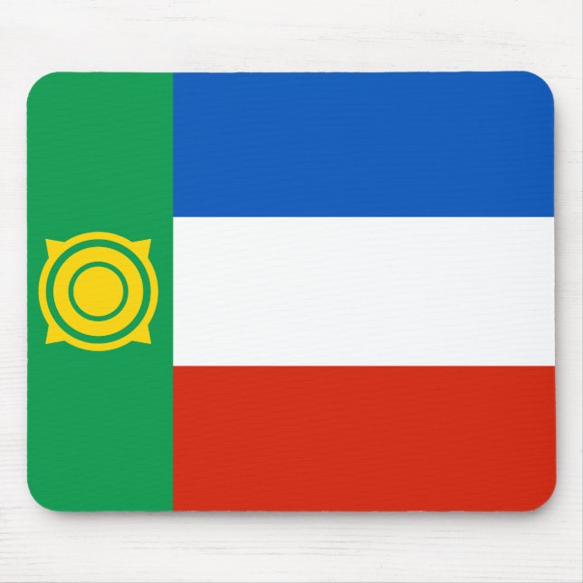 Khakassia Flag Mouse Pad (Front)