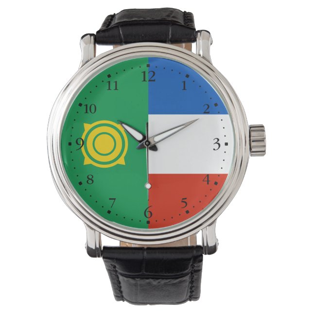 Khakassia Flag Watch (Front)