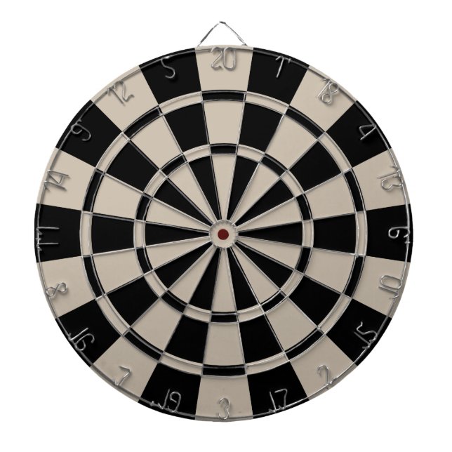Khaki And Black Dartboard (Front)