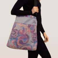 Khaki & Colourful Swirling Watercolor