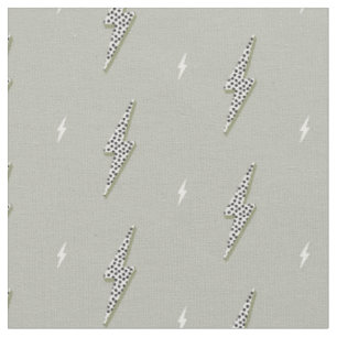 Khaki green lighting thunderbolt electric simple fabric