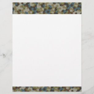 Khaki hexagon camouflage flyer