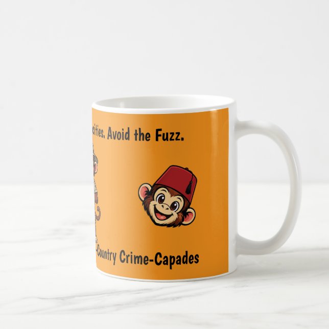 Khaki Macaque coffee cup (Right)