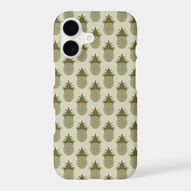 Khaki Pineapple Pattern (Back)