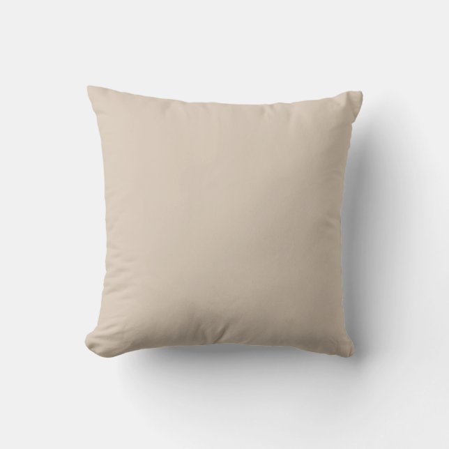 Khaki Solid Colour, Cushion, Modern, Simple, Elega Cushion (Front)