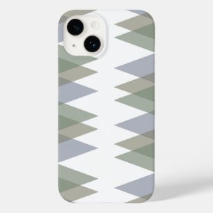 Khaki triangles Case-Mate iPhone 14 case