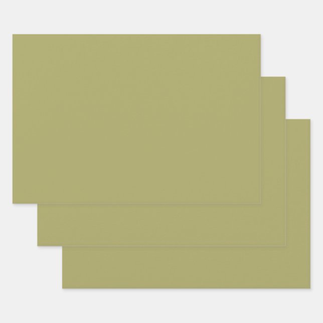 Khaki Wrapping Paper Sheet (Set)