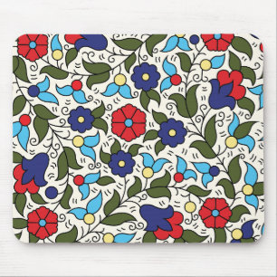 Khalil Hebron Ceramic Middle Eastern Arab Floral Mouse Pad