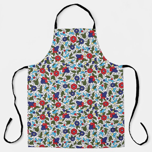 Khalil Hebron Middle Eastern Ceramic Inspired Apron (Front)