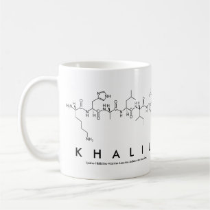 Khalil peptide name mug
