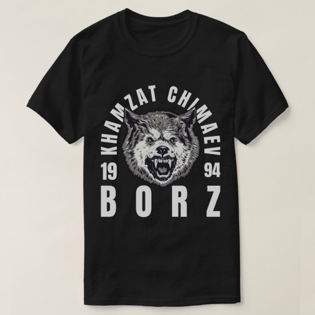 Khamzat Borz Chimaev T-Shirt (Design Front)