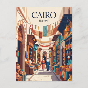 Khan el-Khalili Egypt Postcard