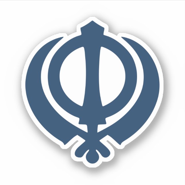 Khanda symbol (Sikh) (Front)