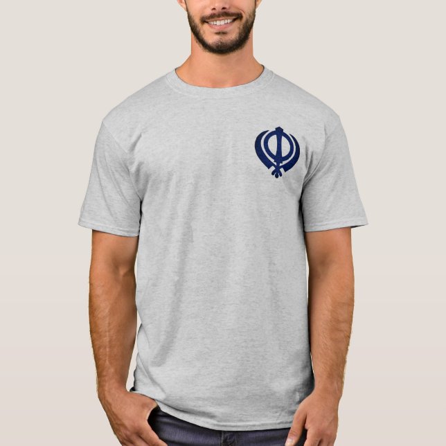 Khanda symbol (Sikh) T-Shirt (Front)