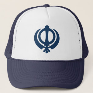 Khanda symbol (Sikh) Trucker Hat