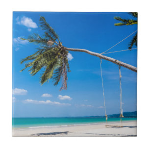 Khao Lak Beach Phuket Thailand gift Poster Jigsaw  Ceramic Tile