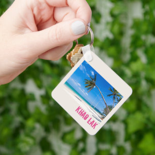 Khao Lak Phang-Nga Thailand Beach Panorama Holiday Key Ring