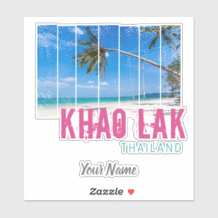Khao Lak Phang-Nga Thailand Vintage Beach Souvenir