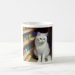 Khao Manee Cat  Coffee Mug