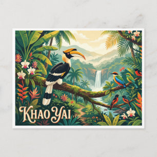 Khao Yai National Park Pak Chong Thailand Postcard